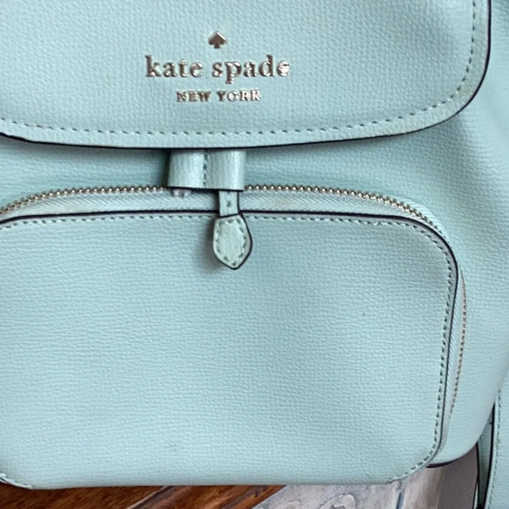 Kate Spade New York Kristi medium flap dewy blue Backpack